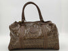 FENDI Mamma Fendi Zucchino Mini Boston Bag