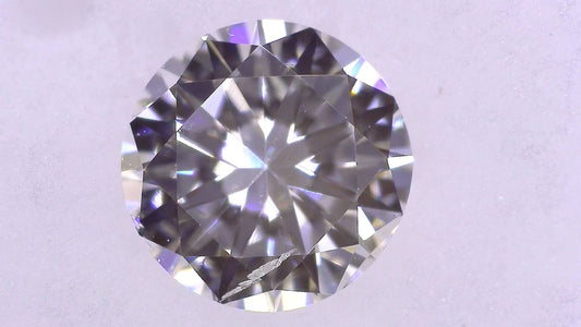 0.533ct G SI-2 GOOD/GD/GD NONE NATURAL 5.18-5.25X3.11mm Diamond Loose