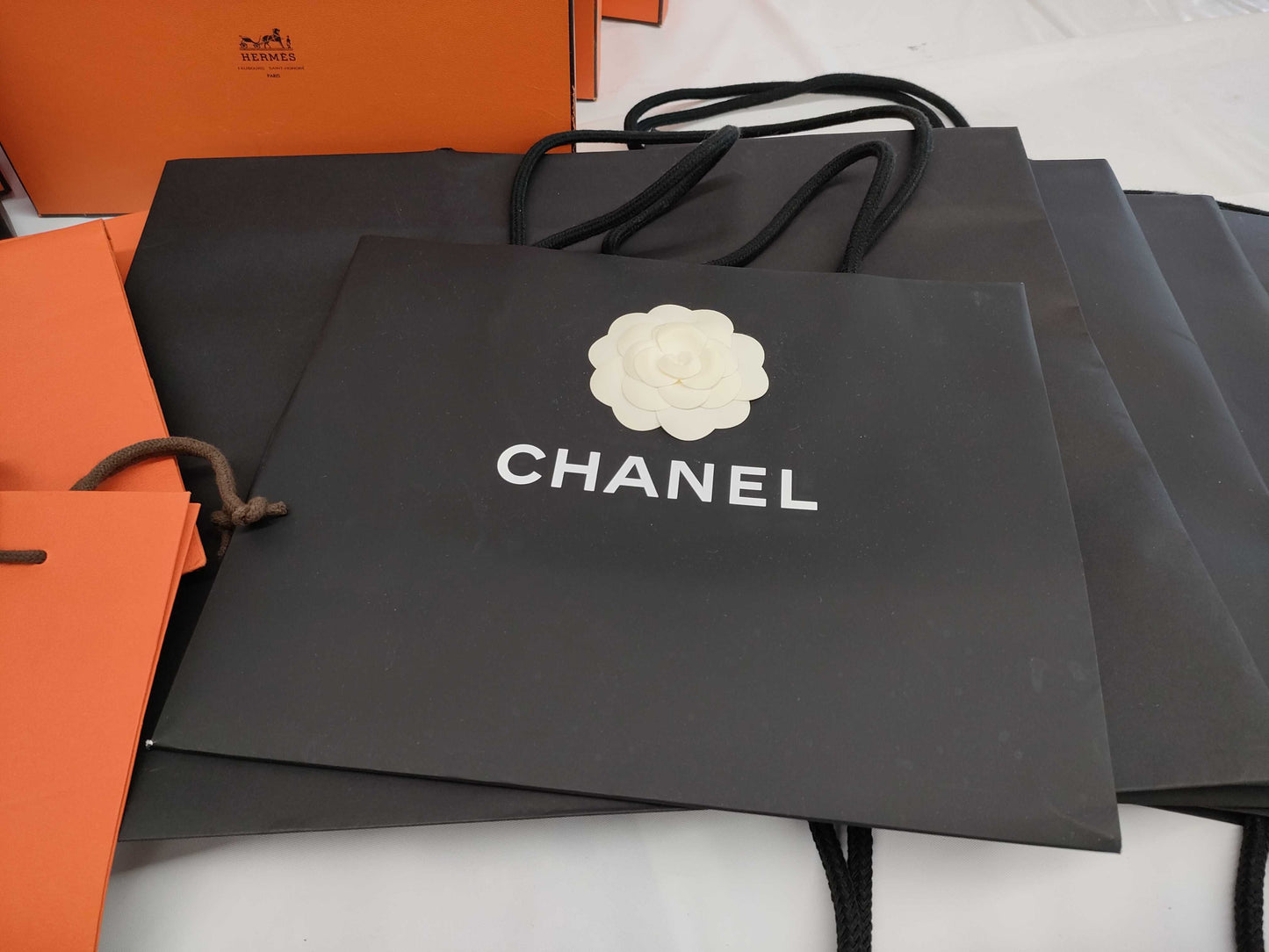 HERMES CHANEL Box/Shopper Set, Brand Empty Box Collection, Brand Empty Box Collection