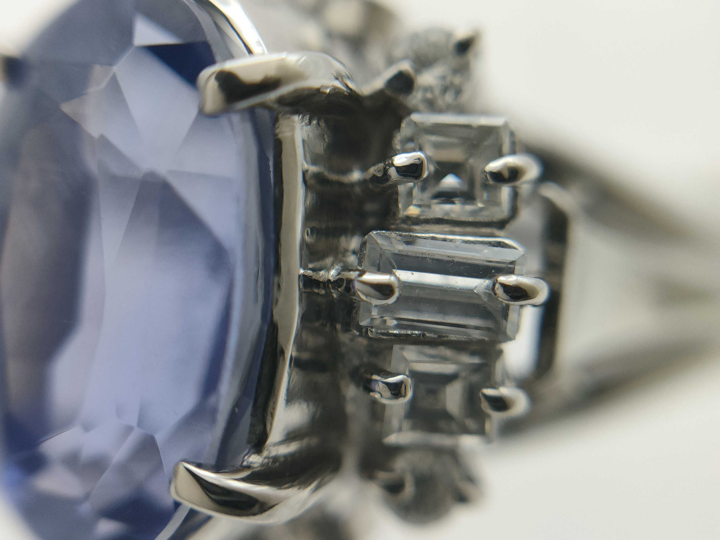 S3.02ct D0.35ct PT900 5.0g Ring