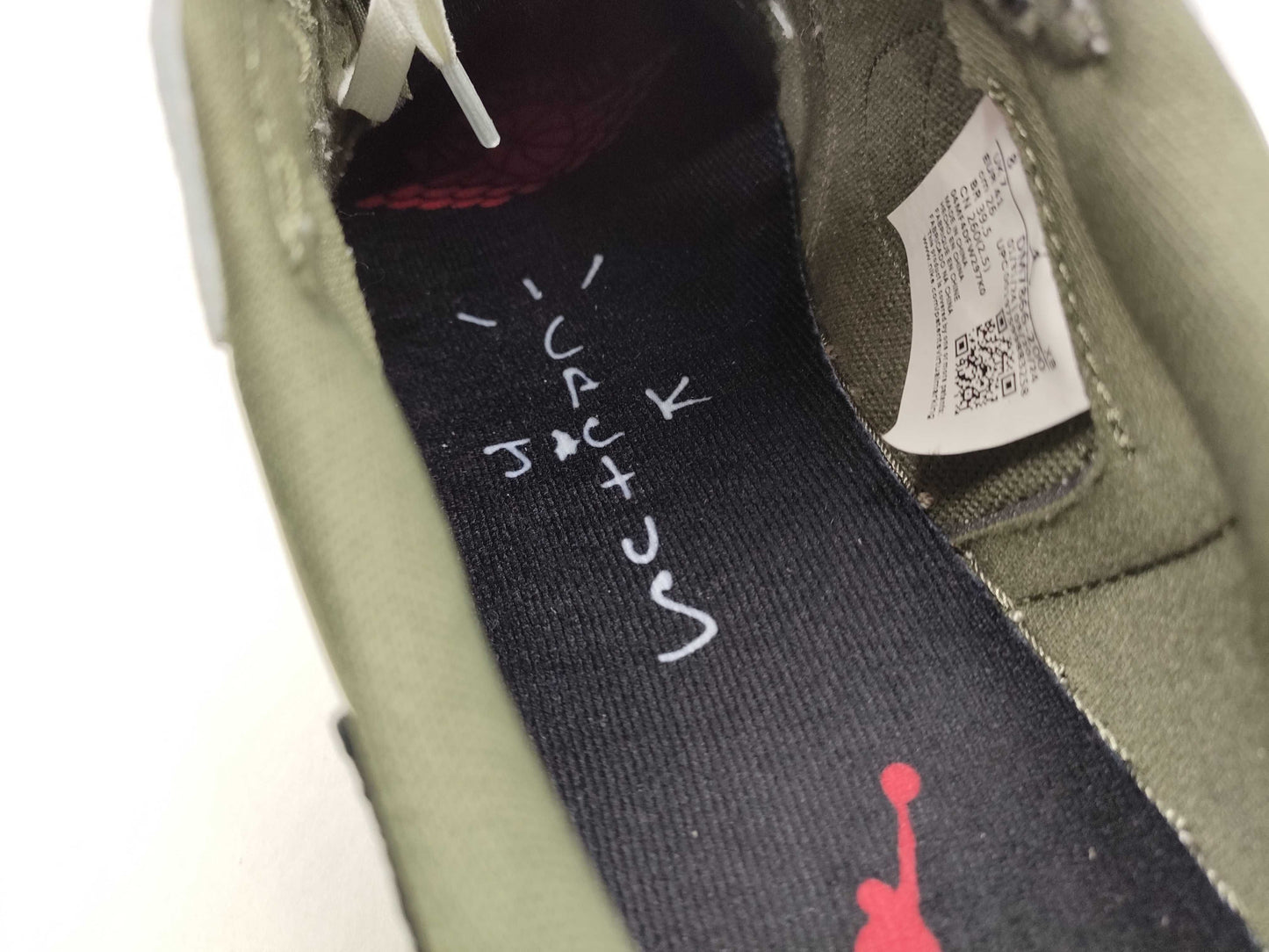 NIKE AIR JORDAN 1 LOW OG SP DM7866-200 Travis Scott x Air Jordan Sneakers
