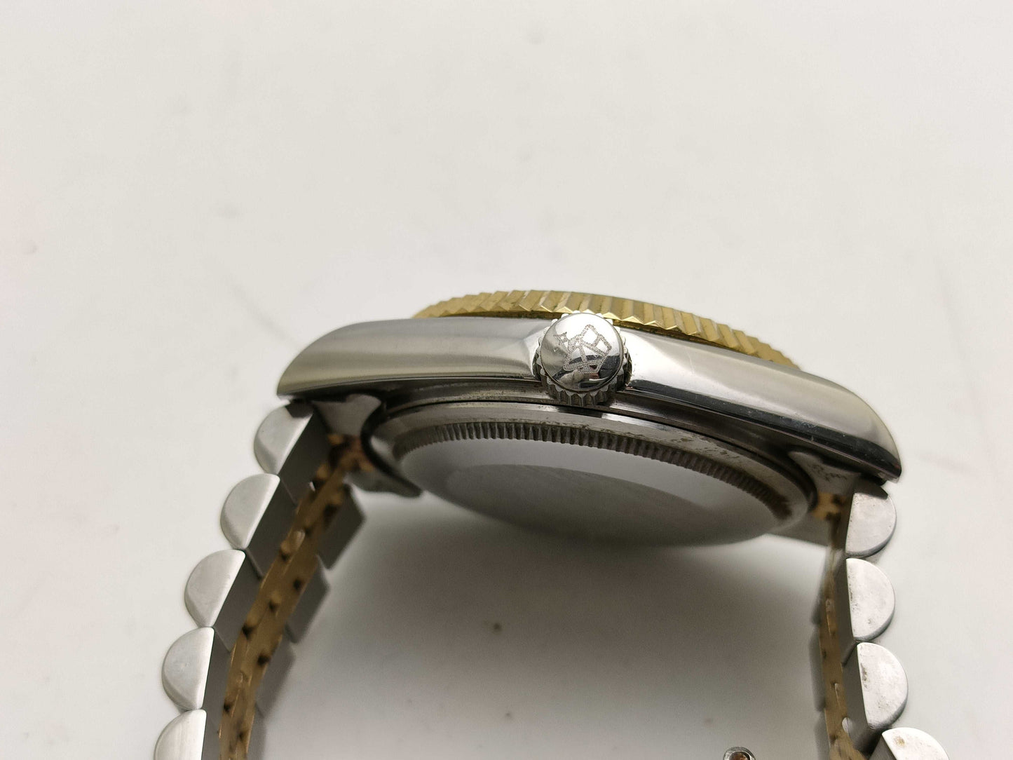 STEEL BAGELSPORT 18K engraved watch men's watch