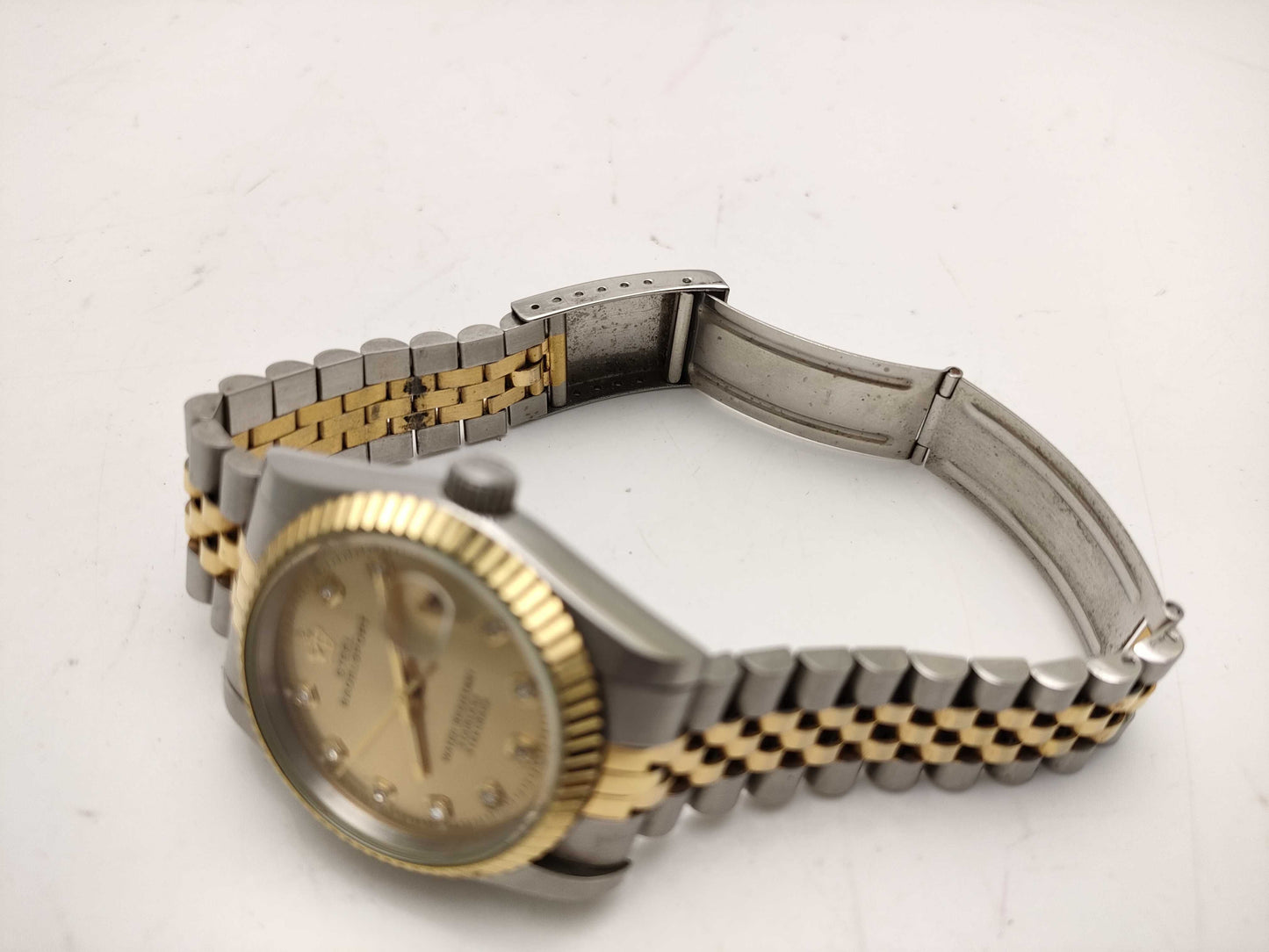 STEEL BAGELSPORT 18K engraved watch men's watch