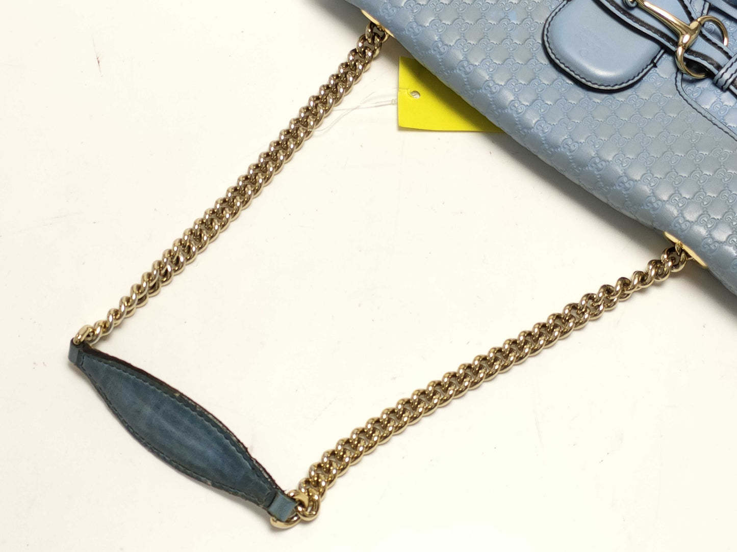 GUCCI Guccissima Horsebit Shoulder Bag/449635