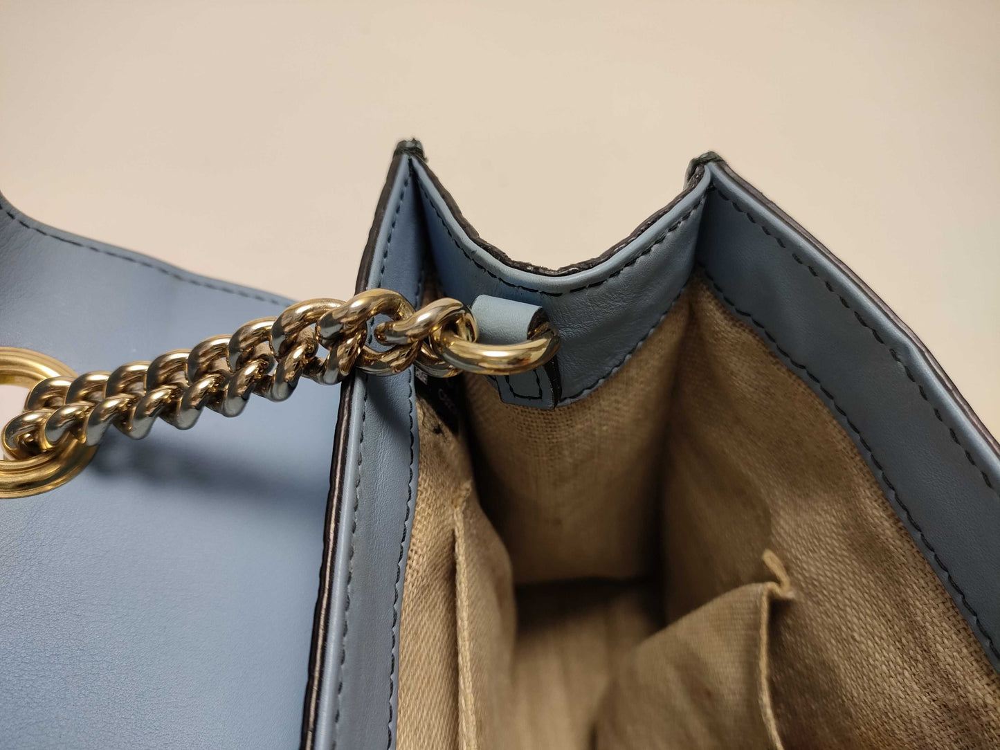 GUCCI Guccissima Horsebit Shoulder Bag/449635