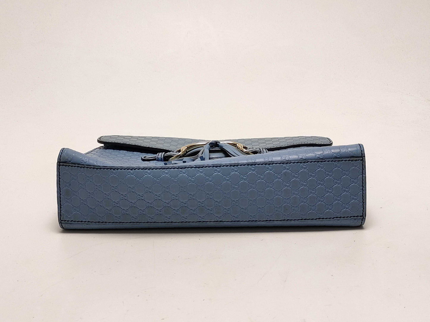 GUCCI Guccissima Horsebit Shoulder Bag/449635
