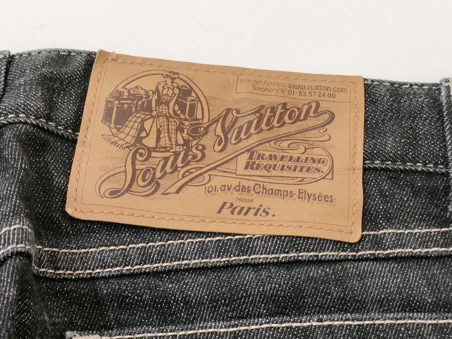 LOUIS VUITTON 36 Denim Pants