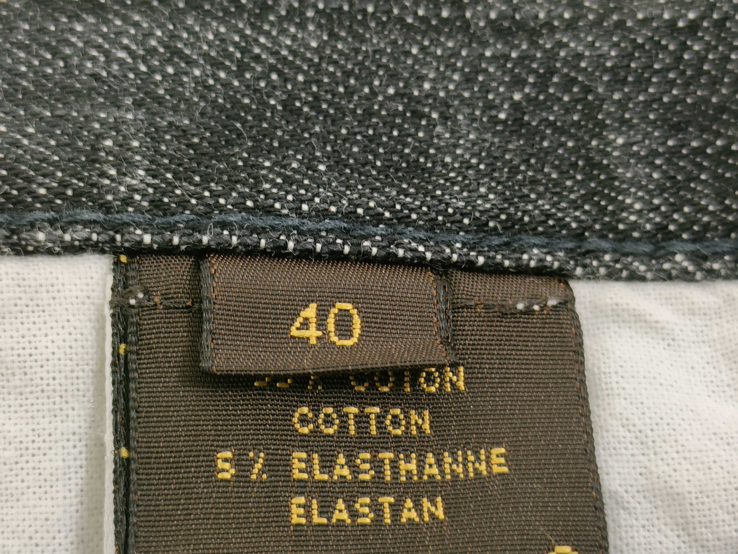 LOUIS VUITTON 36 Denim Pants