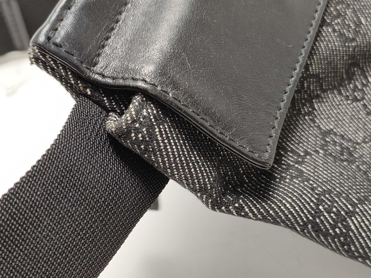 GUCCI GG Canvas 130736 Waist Bag