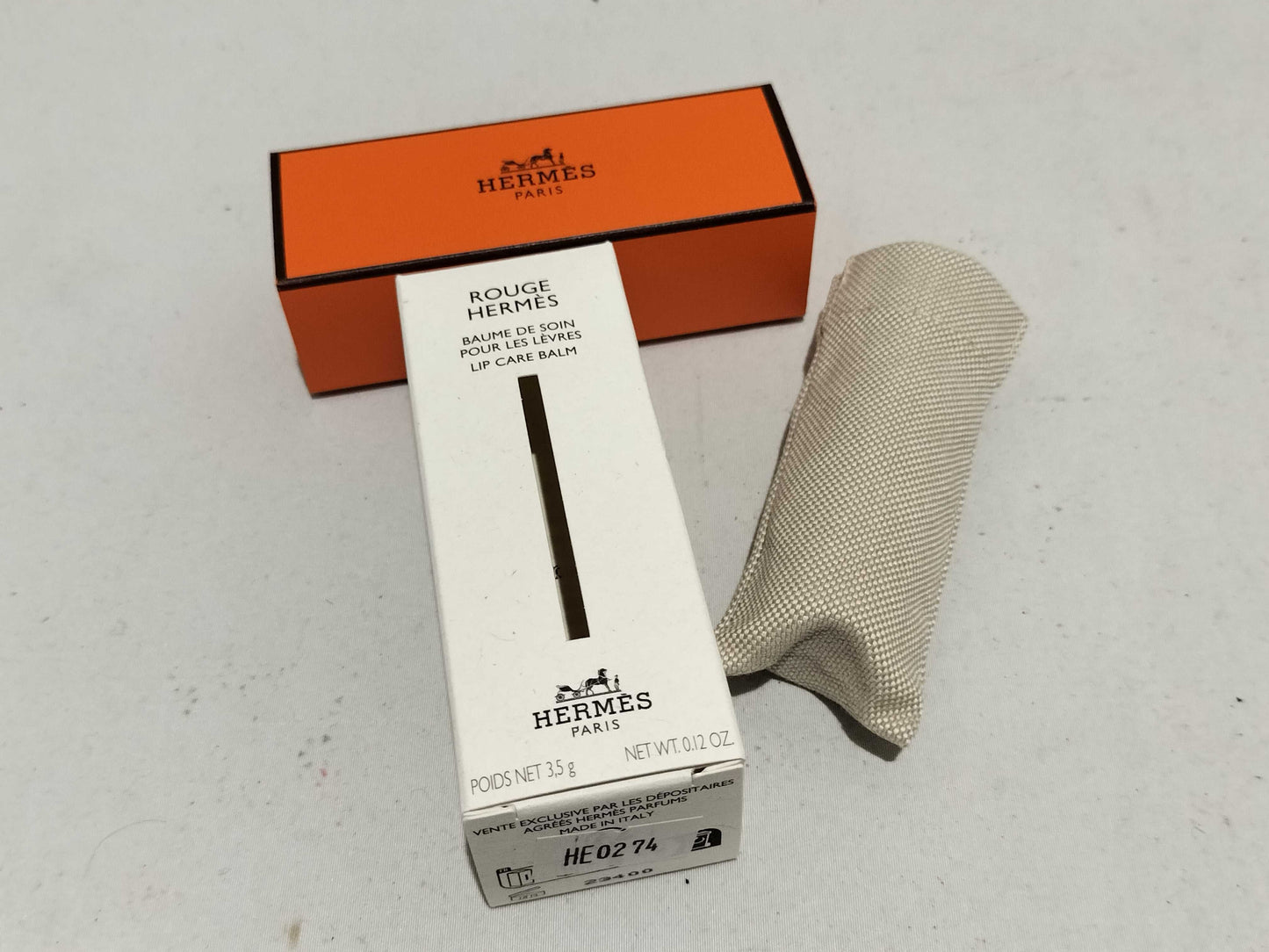 HERMES Rouge Hermès Baume de Soin pour les Levres Lip Balm Japanese Cover Other Accessories