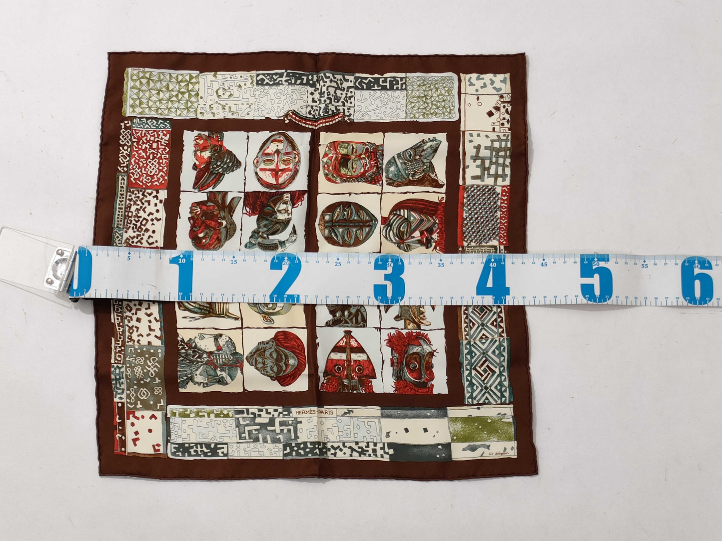 HERMES Carre Loic Dubigeon Scarf Scarf