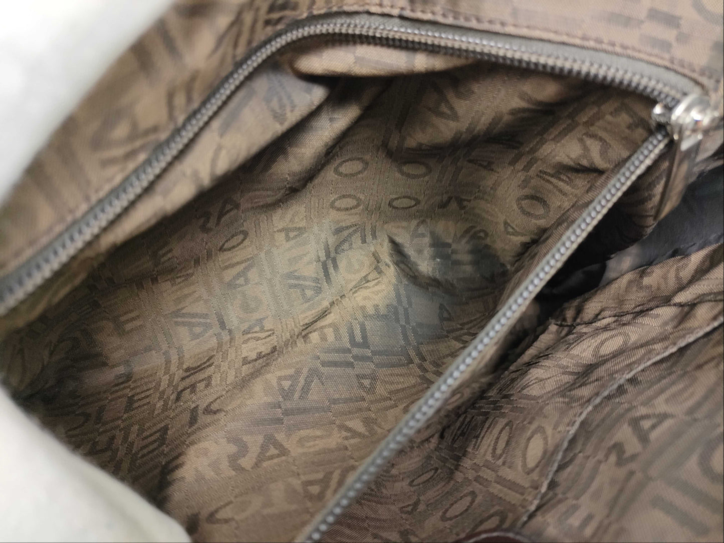 Salvatore Ferragamo vinyl tote bag