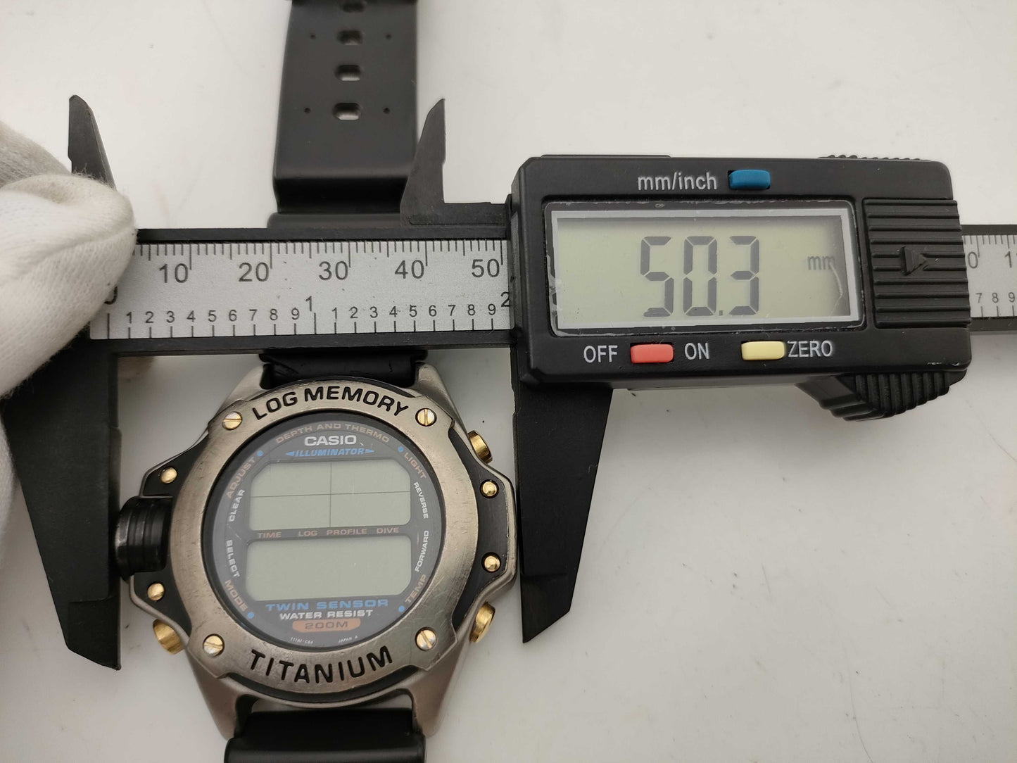 CASIO DEP-700 Log Memory Unoperated Men's Watch