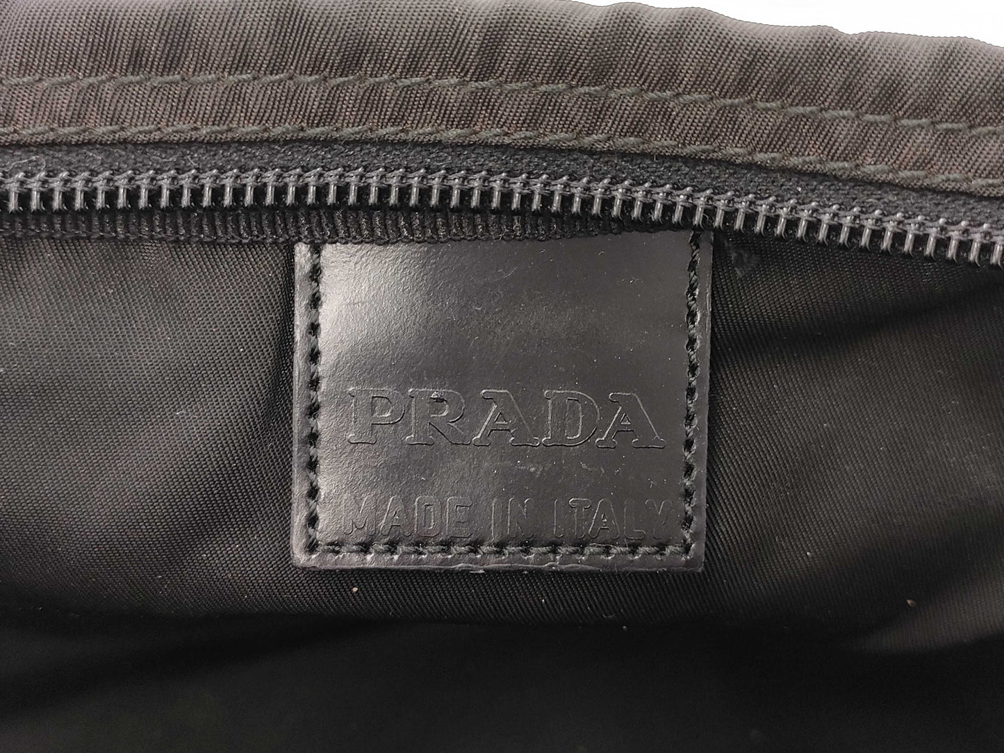 PRADA Nylon Cosmetic Pouch Pouch