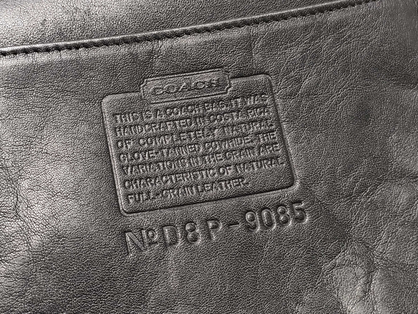 COACH Old Coach Duffle Sack 9085 Handbag