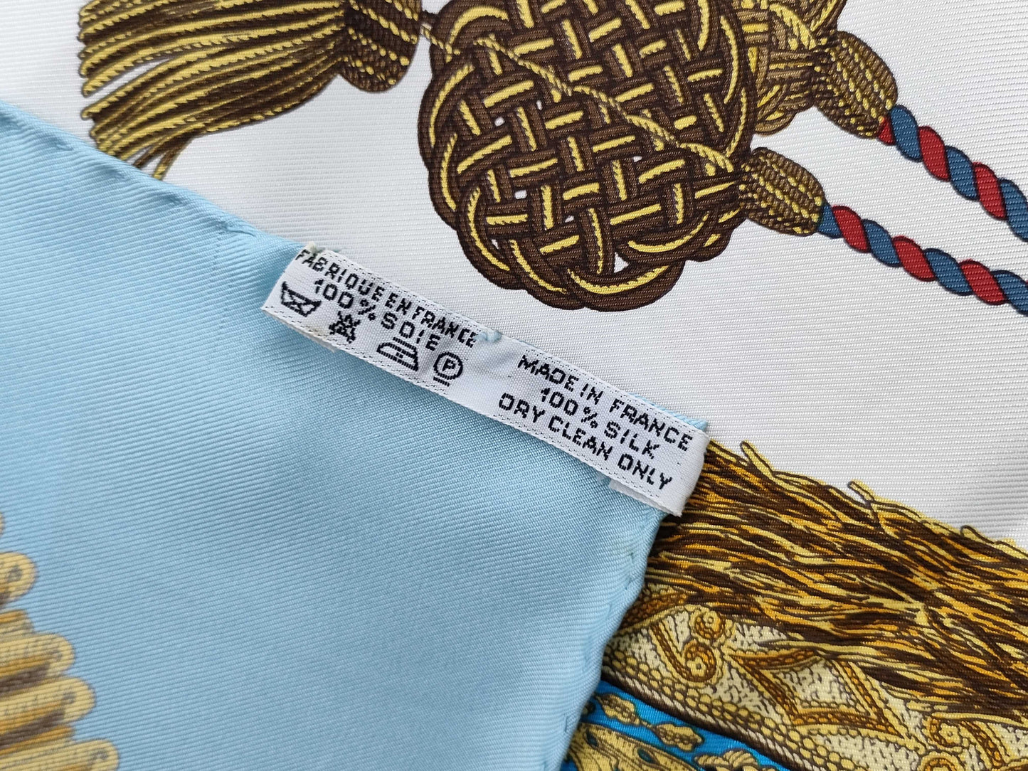 HERMES Poste et Cavalerie Sabre-decorated Scarf Bag