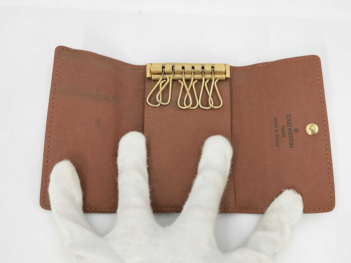 LOUIS VUITTON Monogram M62630 Multicle 6 Key Case/Key Holder