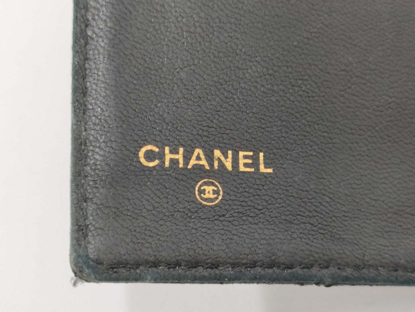 CHANEL Bicolor Wallet Coin Case