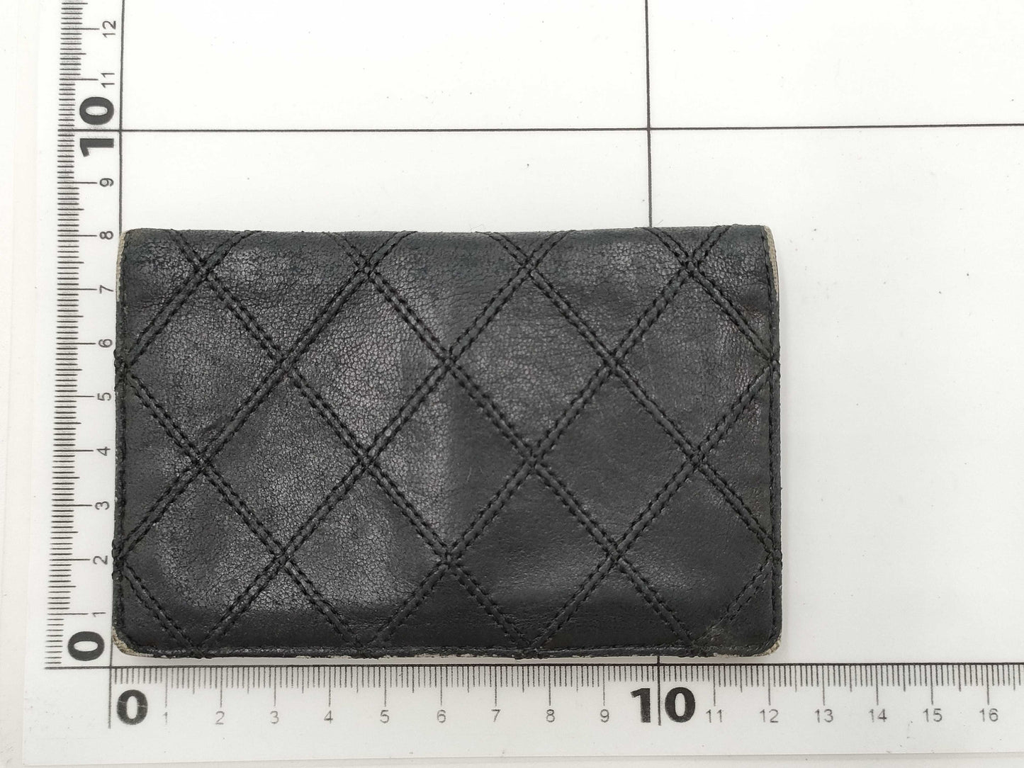 CHANEL Bicolor Wallet Coin Case