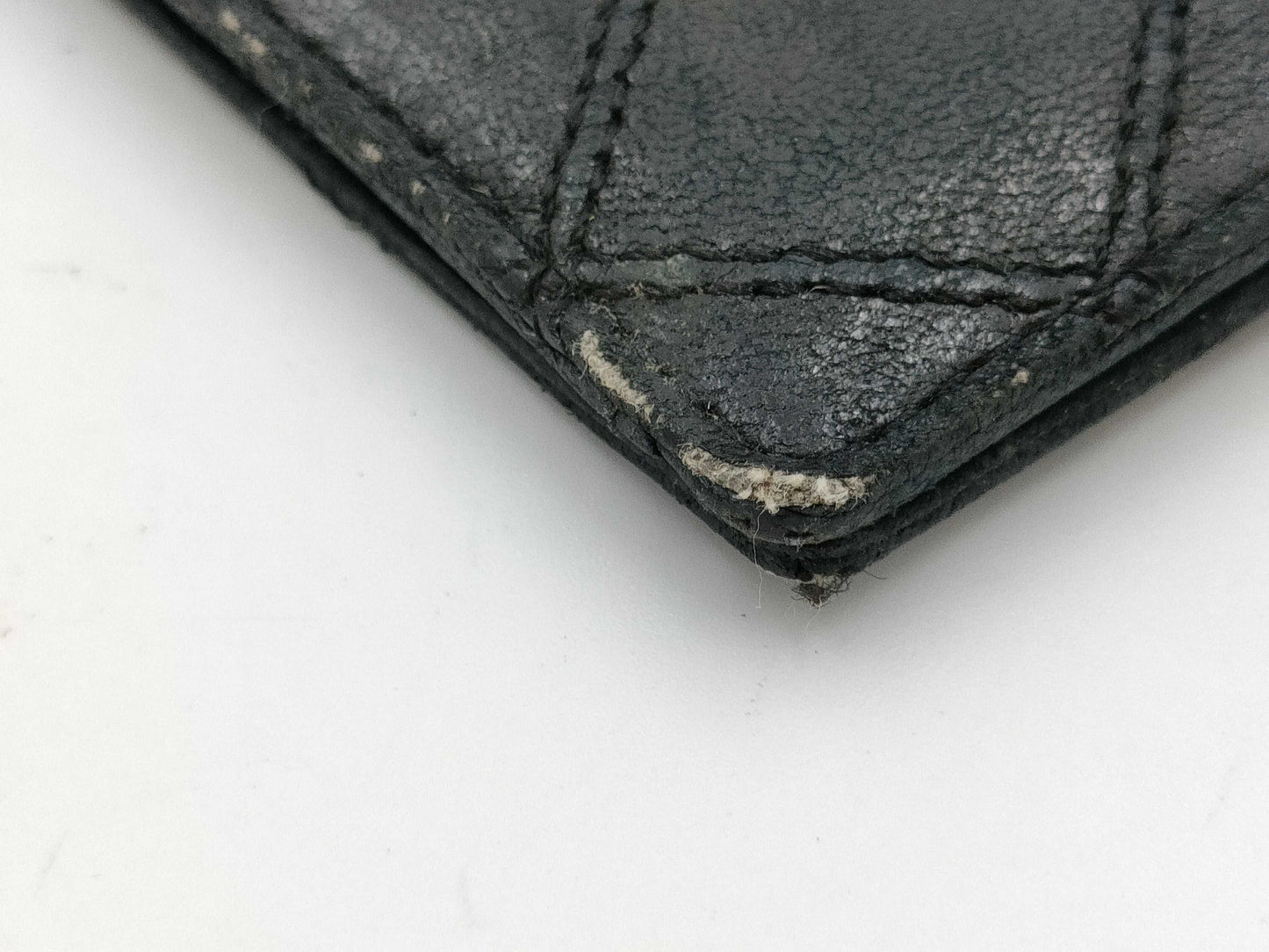 CHANEL Bicolor Wallet Coin Case