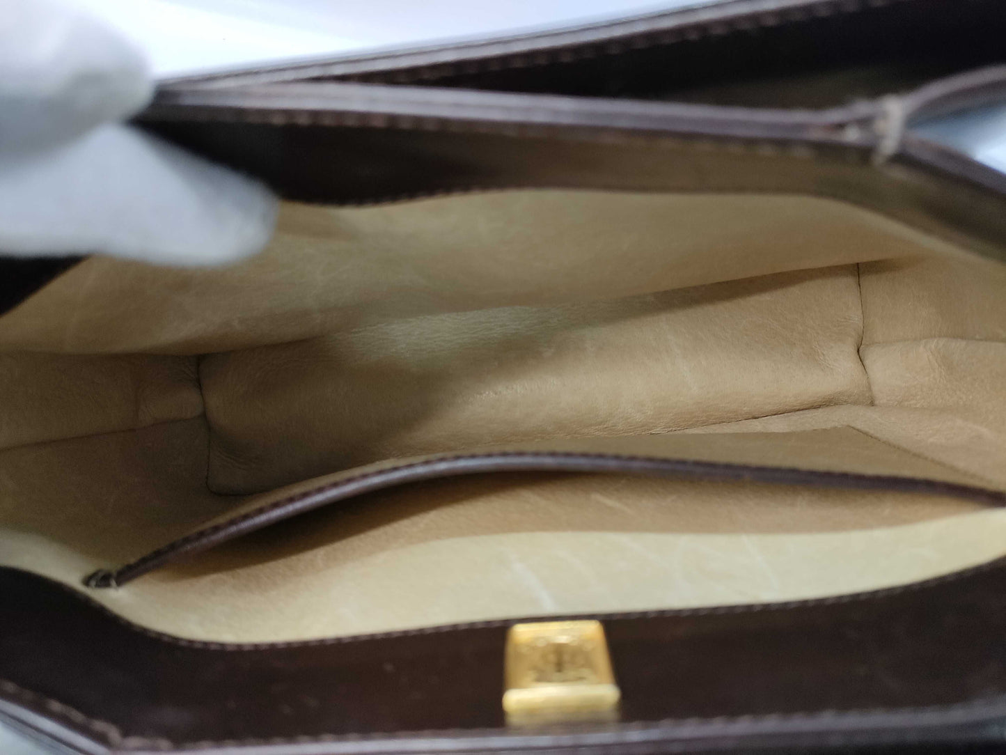 GUCCI Old Gucci Leather Shoulder Bag 001 005 0053