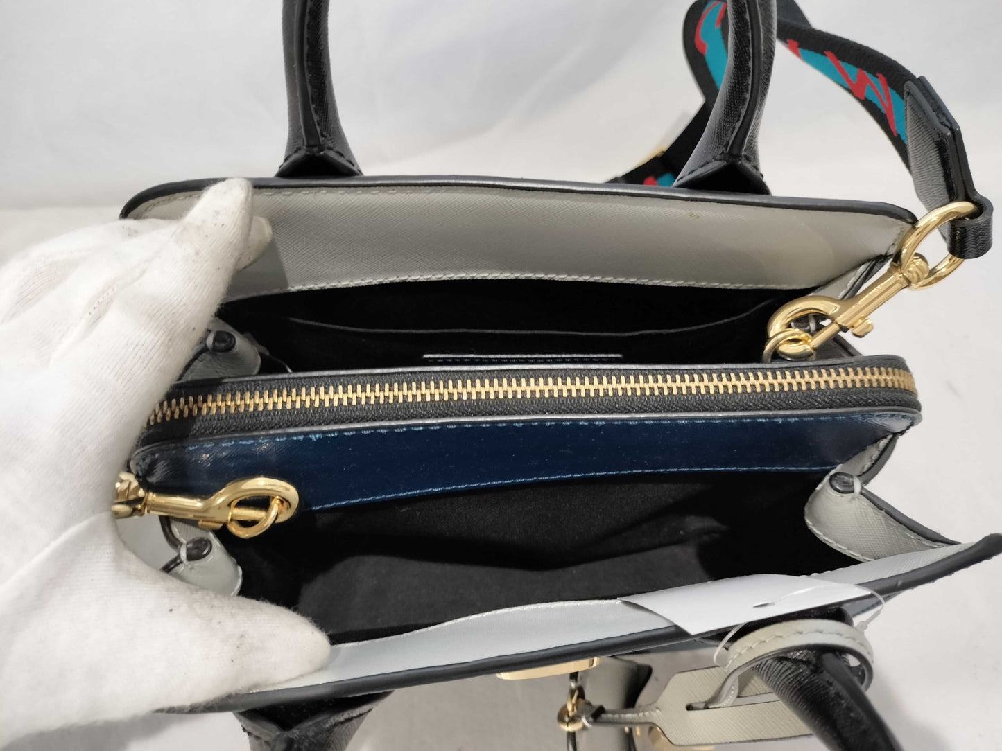 MARC JACOBS 2WAY Bicolor Shoulder Bag