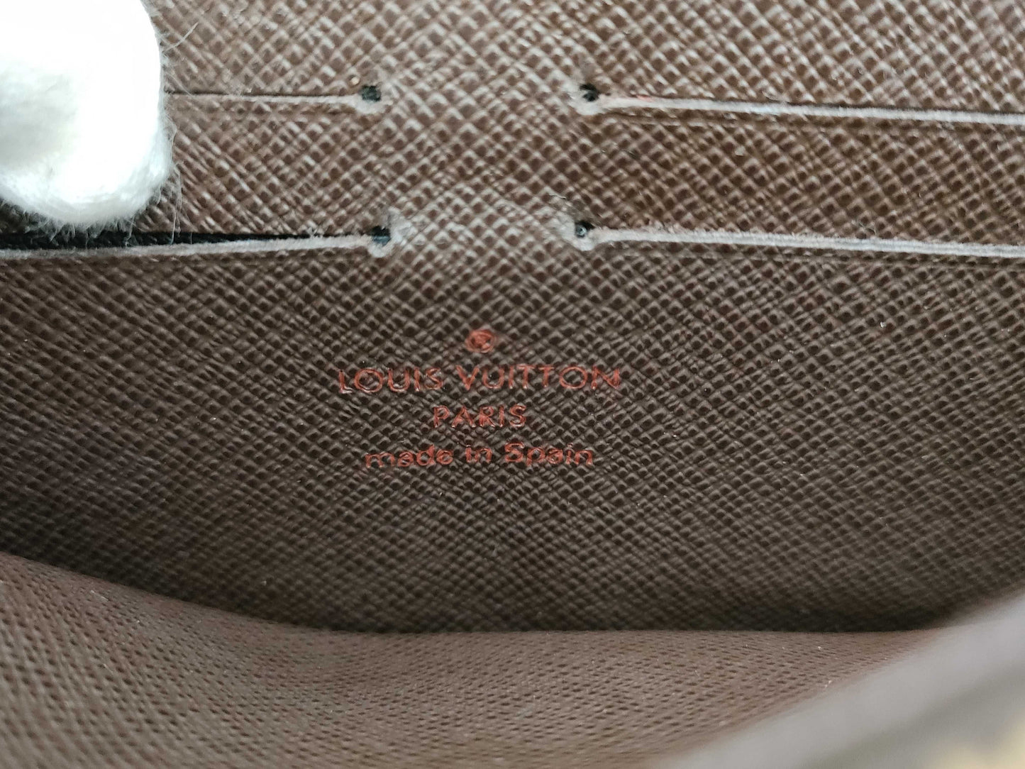 LOUIS VUITTON Damier Portefeuille Sistina Wallet