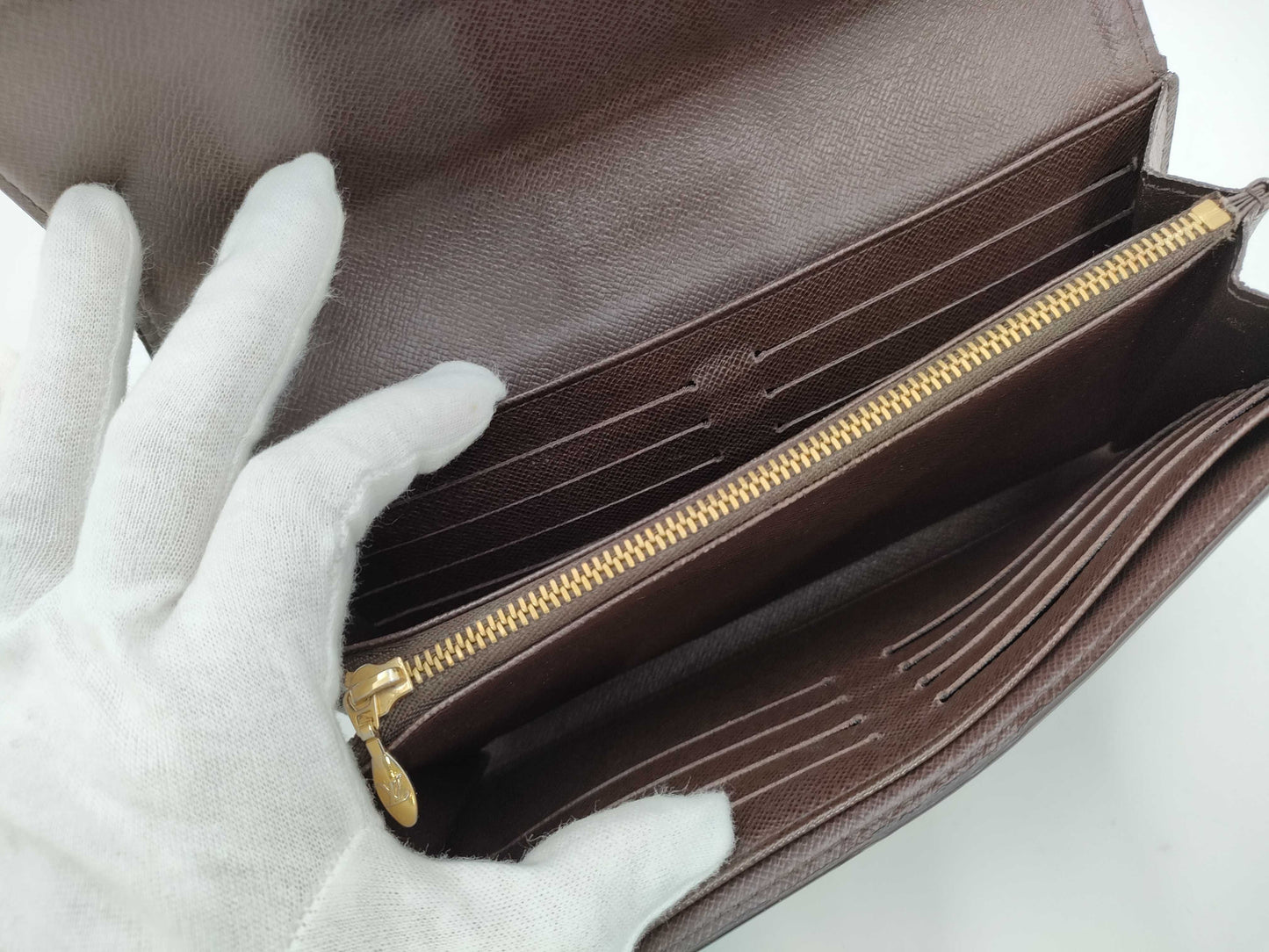 LOUIS VUITTON Damier Portefeuille Sistina Wallet