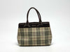 BURBERRY Check Pattern Handbag