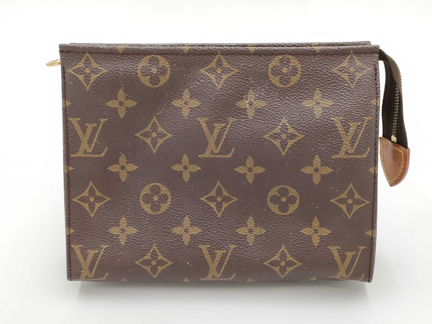 LOUIS VUITTON Monogram Poche Toilette 19 M47544 Pouch
