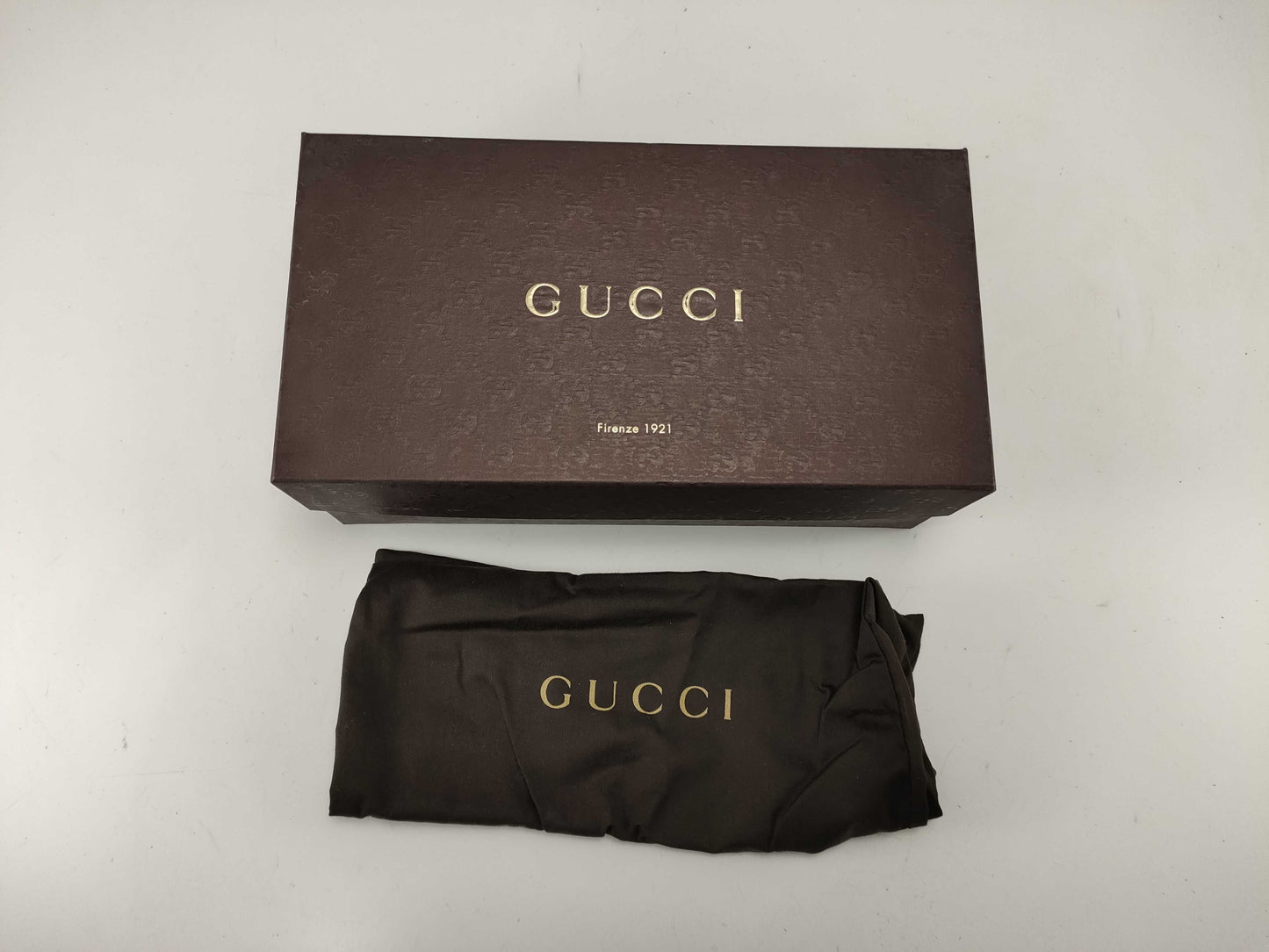 GUCCI Horsebit Loafers, Blue Leather, Floral Interior