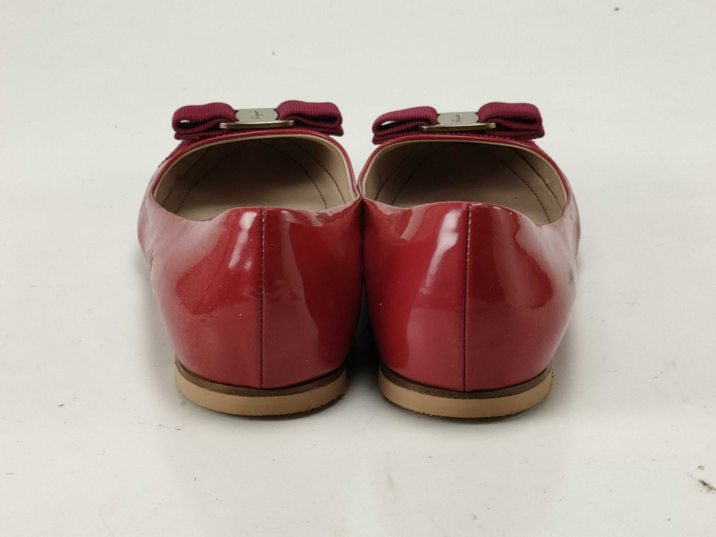 Salvatore Ferragamo Vara Ribbon Red Pumps