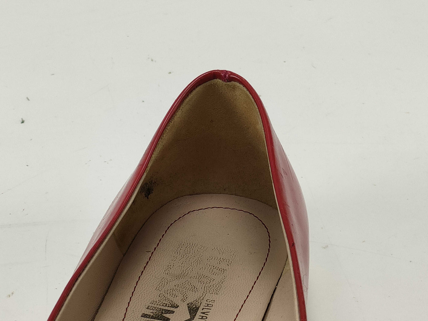 Salvatore Ferragamo Vara Ribbon Red Pumps