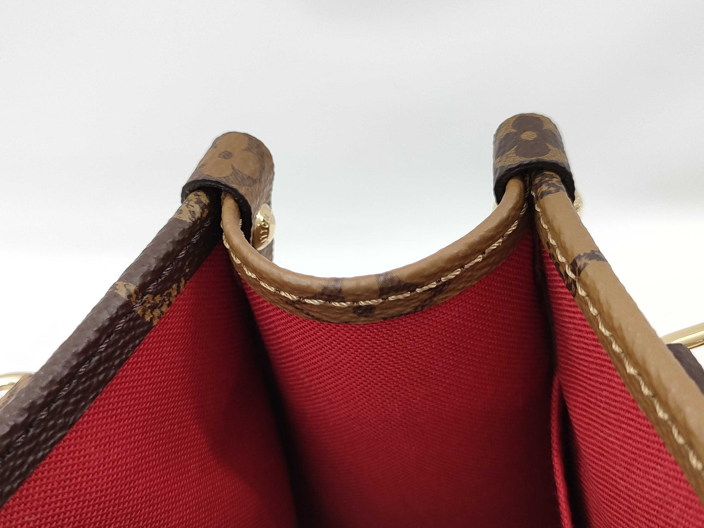 LOUIS VUITTON Monogram M46839 On the Go BB RFID Reverse Handbag