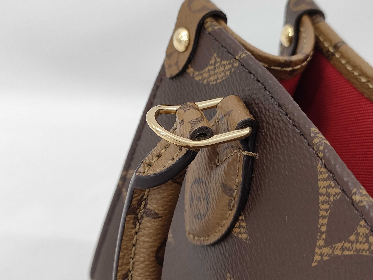 LOUIS VUITTON Monogram M46839 On the Go BB RFID Reverse Handbag