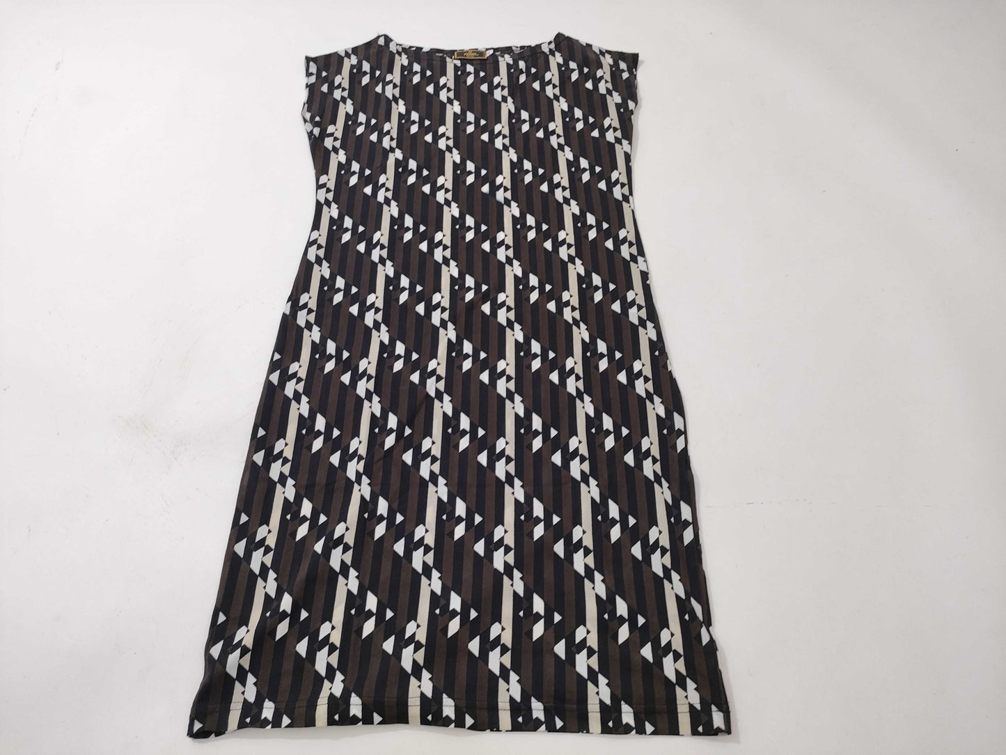 FENDI One-piece dress with all-over geometric pattern