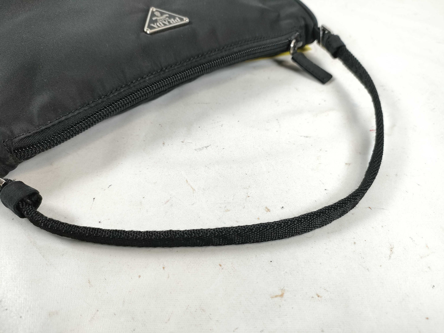 PRADA Nylon Mini Handbag Black Handbag