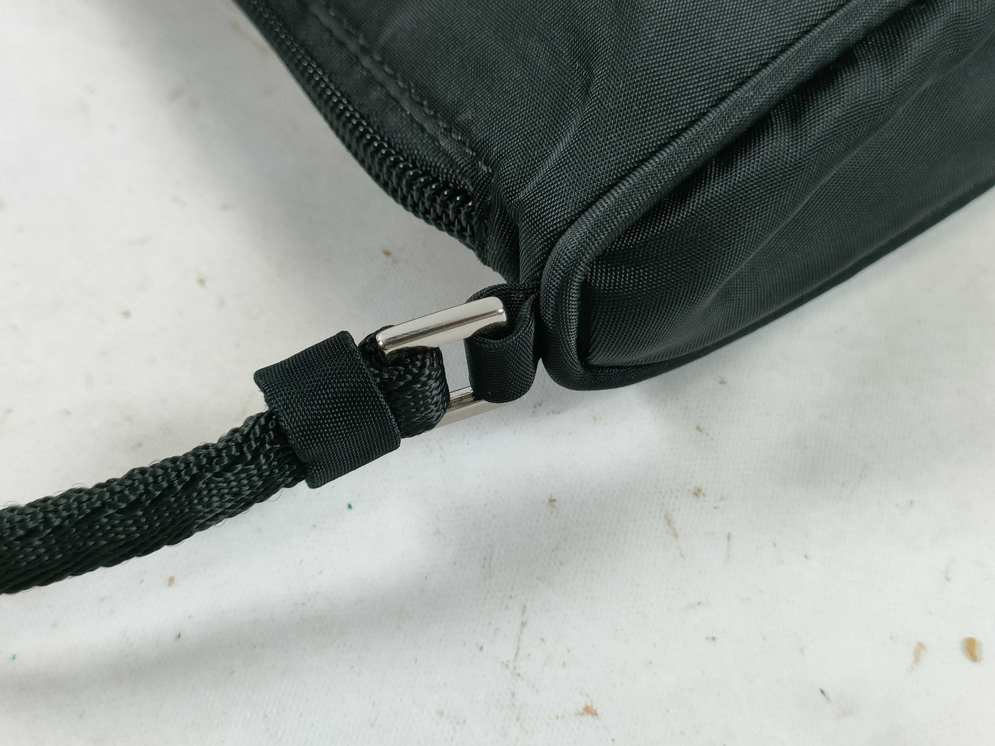PRADA Nylon Mini Handbag Black Handbag