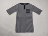 HERMES Beach Line Stripe Dress Dress