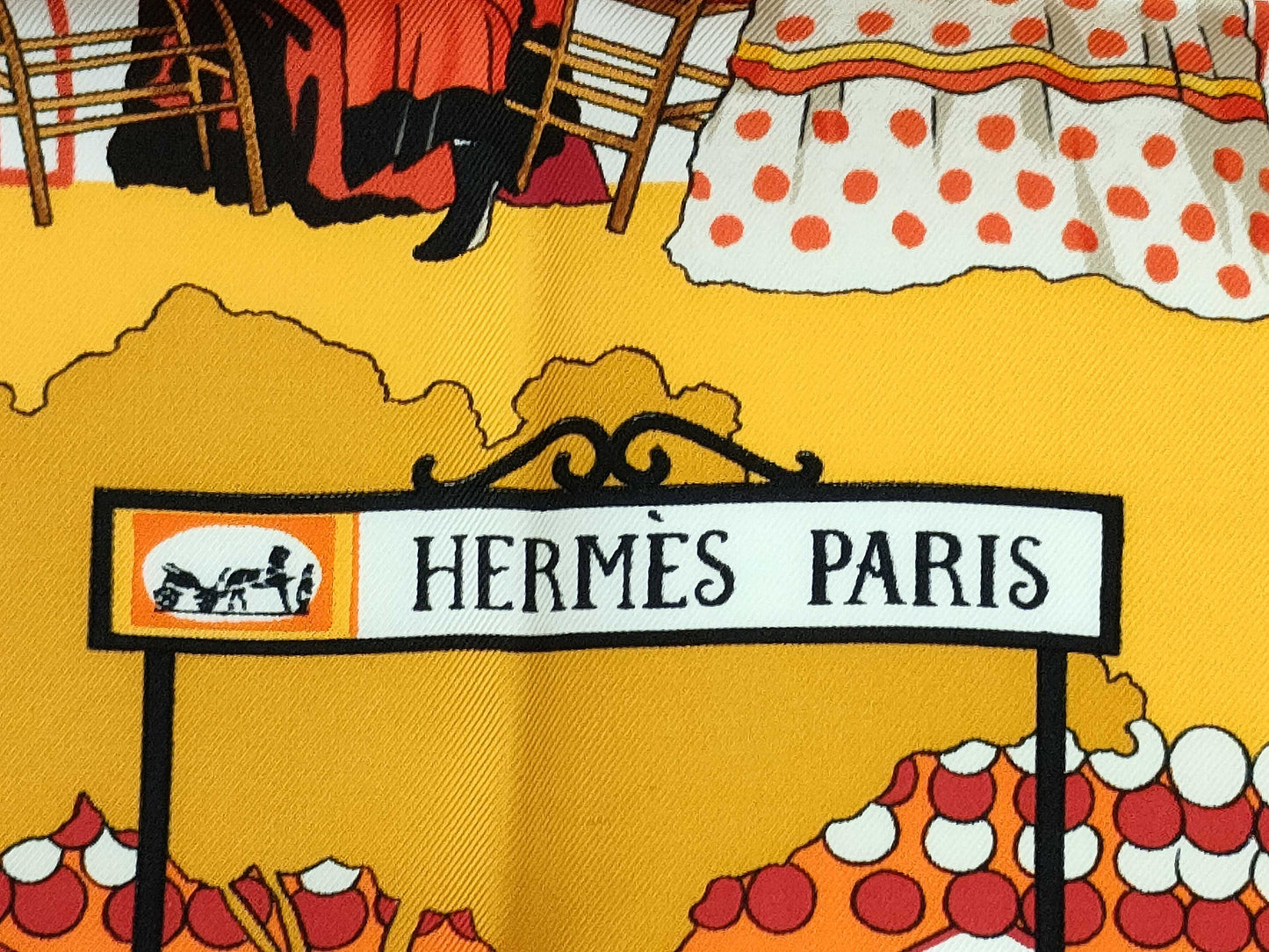 HERMES Carré 90 Seville Holidays Scarf