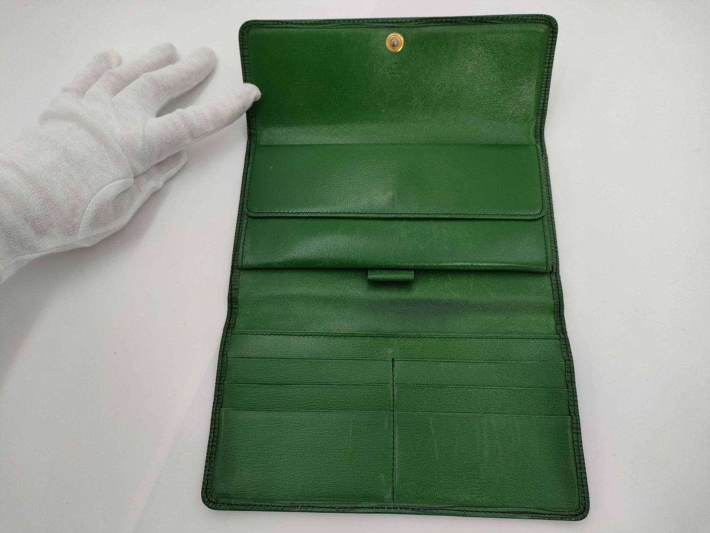 LOUIS VUITTON Epi Long Wallet/Coin Case Wallet