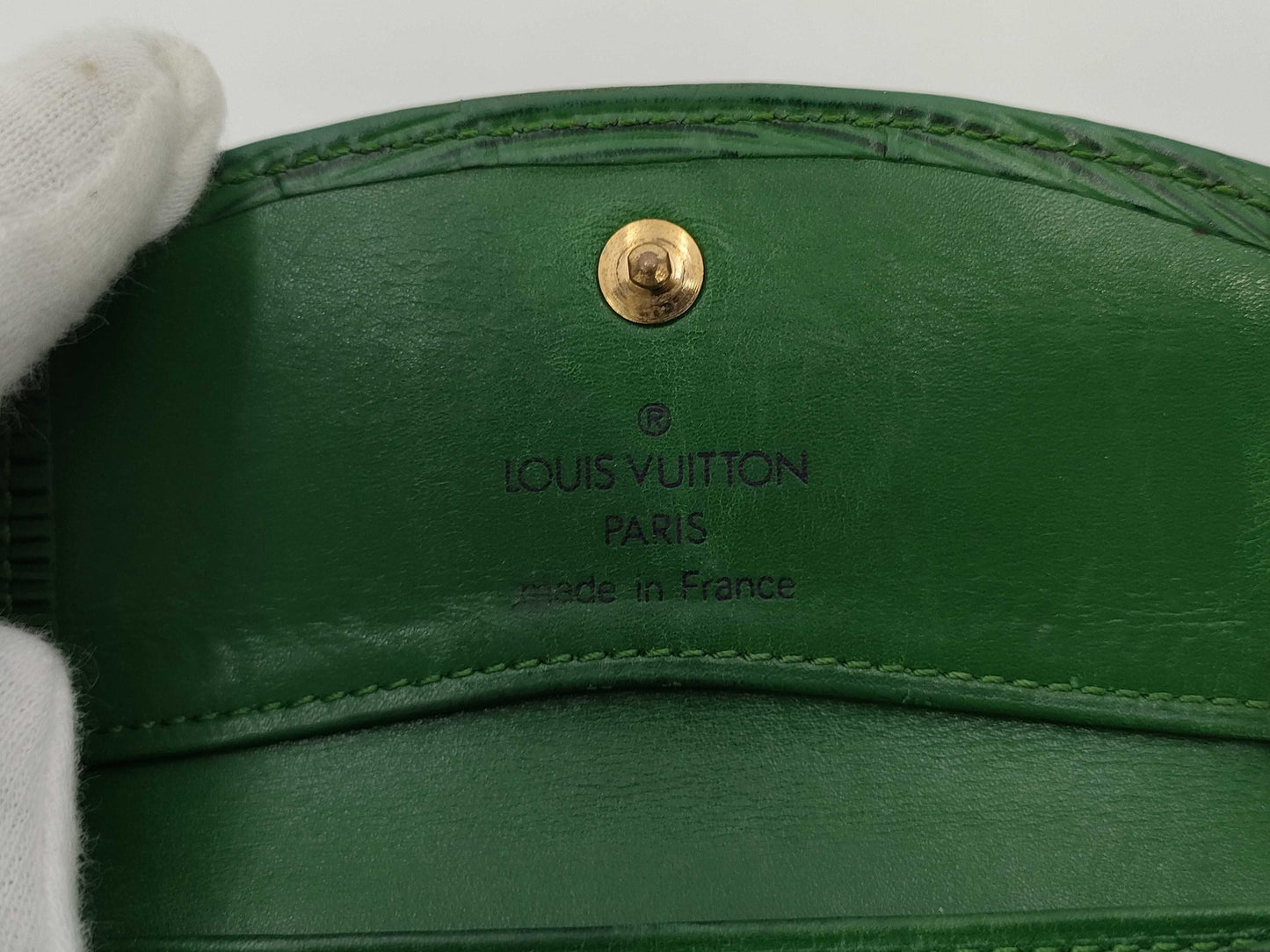 LOUIS VUITTON Epi Long Wallet/Coin Case Wallet