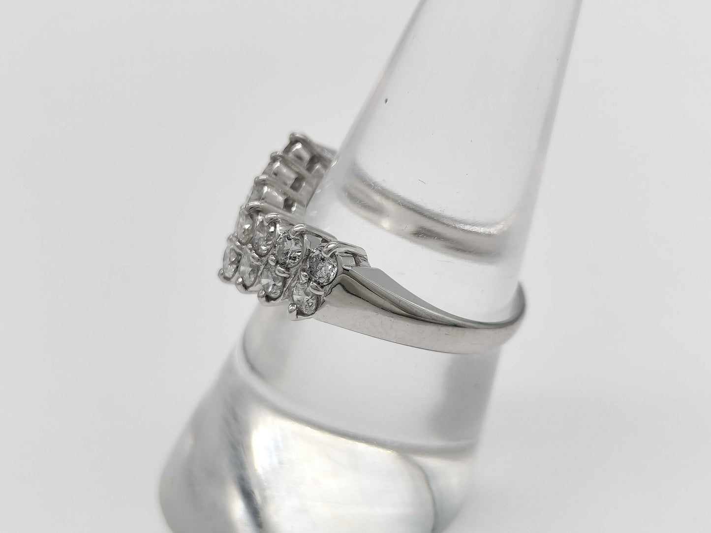 D1.00ct Pt900 5.1g Ring