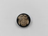 CHANEL Button Lion Black*Gold 1 Piece Other Accessories