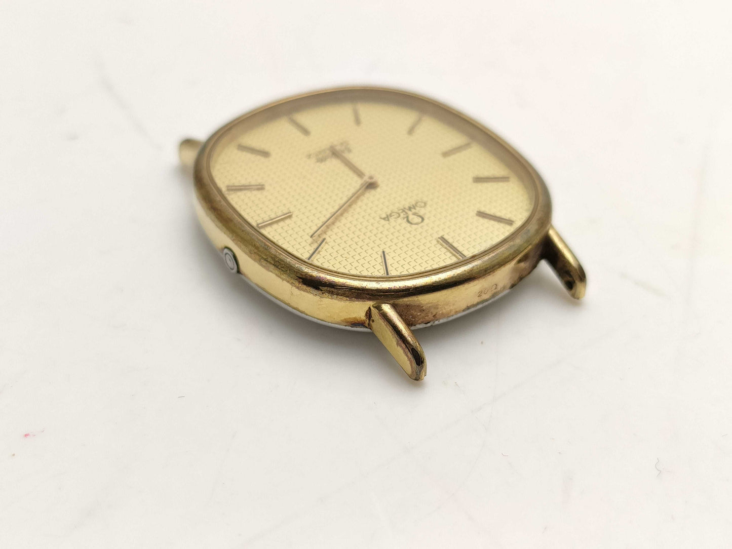 OMEGA Devil Oval/Gold/Head Only/Cracks and Scratches on Crystal Boys' Watch