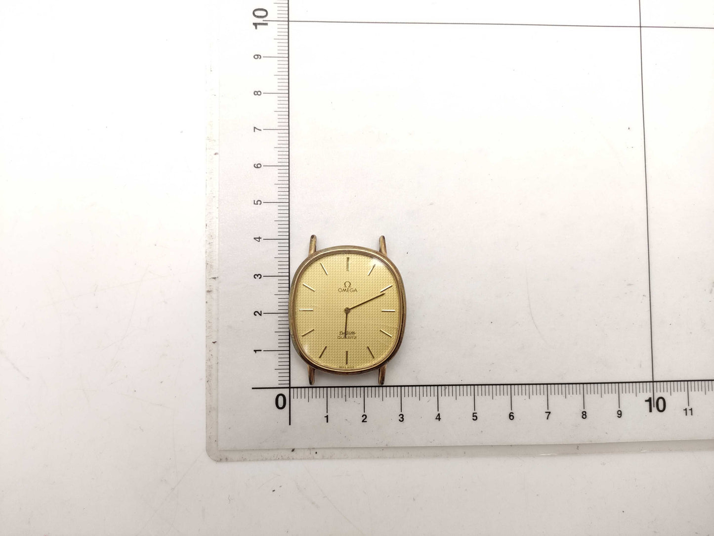 OMEGA Devil Oval/Gold/Head Only/Cracks and Scratches on Crystal Boys' Watch