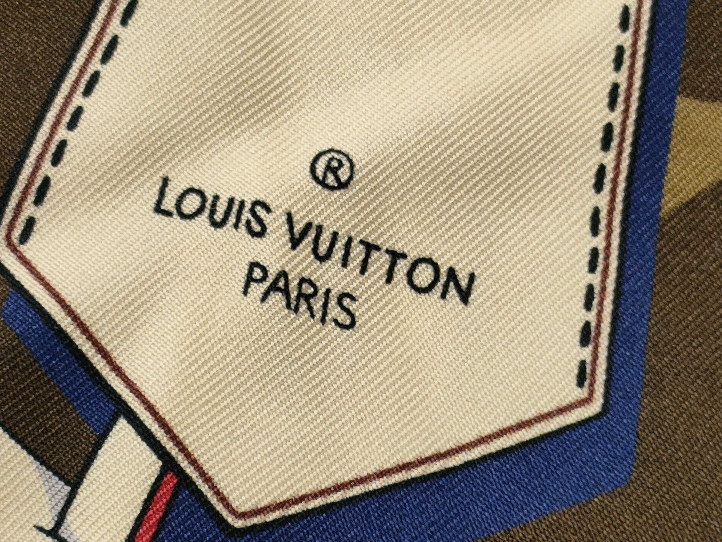 LOUIS VUITTON Bandeau Tribute Two M76235 Scarf