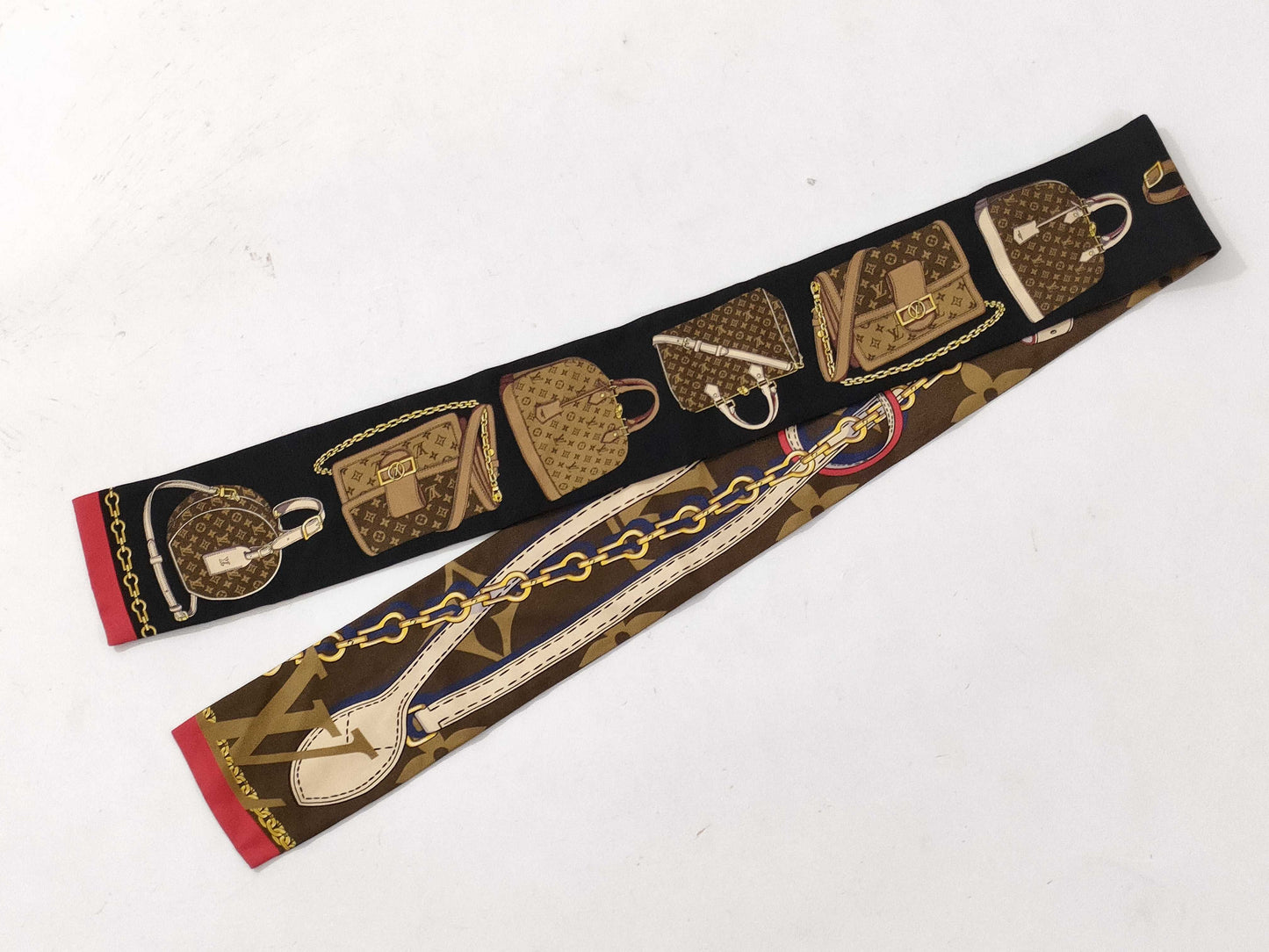 LOUIS VUITTON Bandeau Tribute Two M76235 Scarf