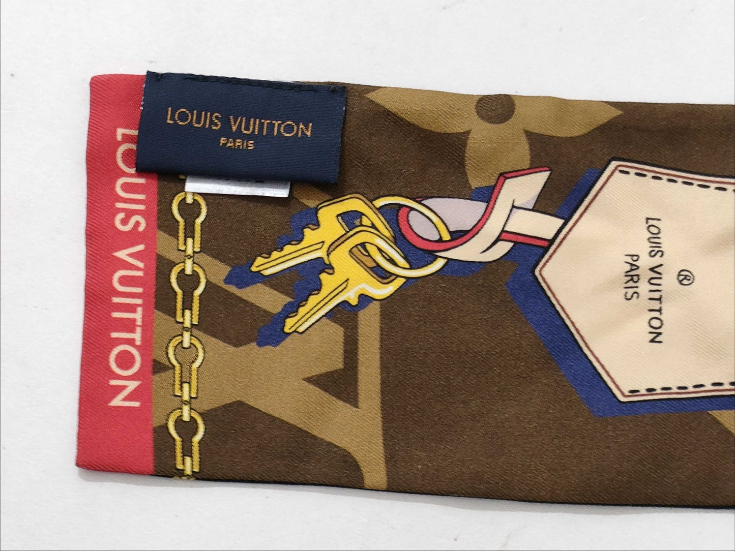 LOUIS VUITTON Bandeau Tribute Two M76235 Scarf