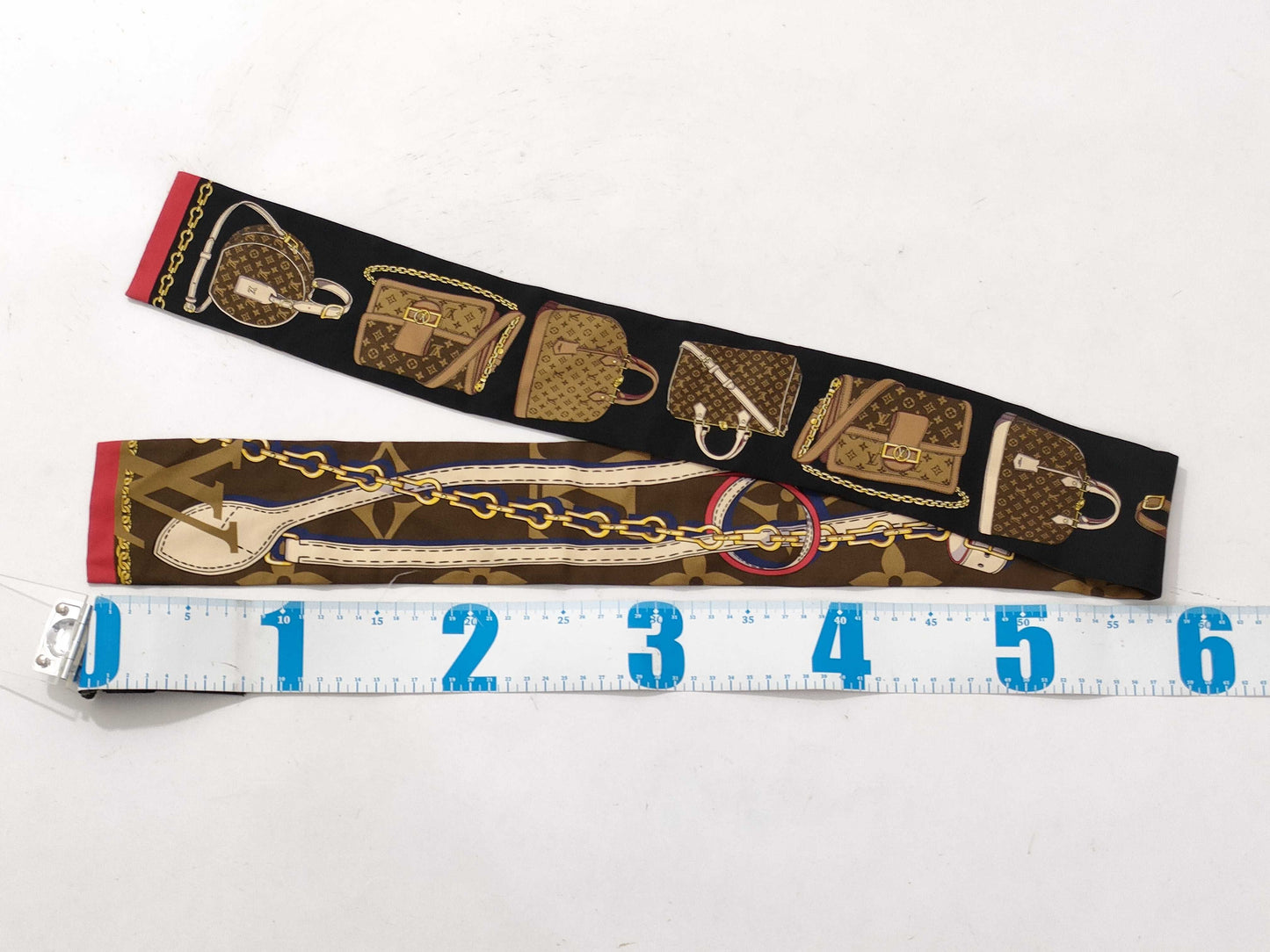 LOUIS VUITTON Bandeau Tribute Two M76235 Scarf